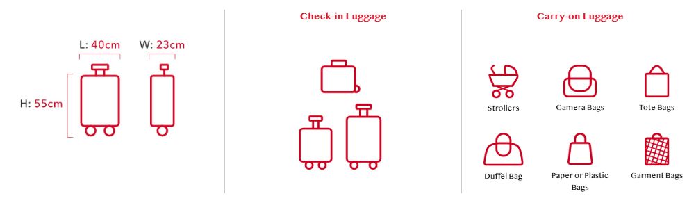 Dream Cruises Baggage Policies