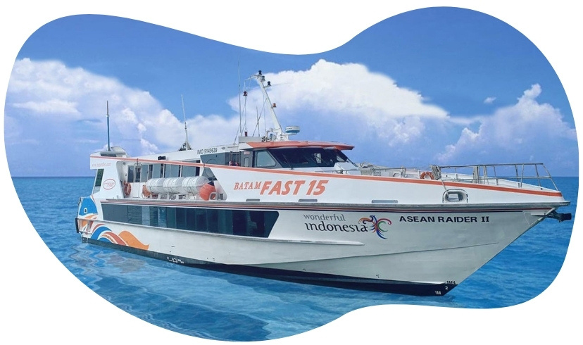 Fast & Luxurious: Majestic Ferry to Batam from Singapore