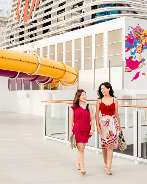 Palace Villa private deck on Genting Dream