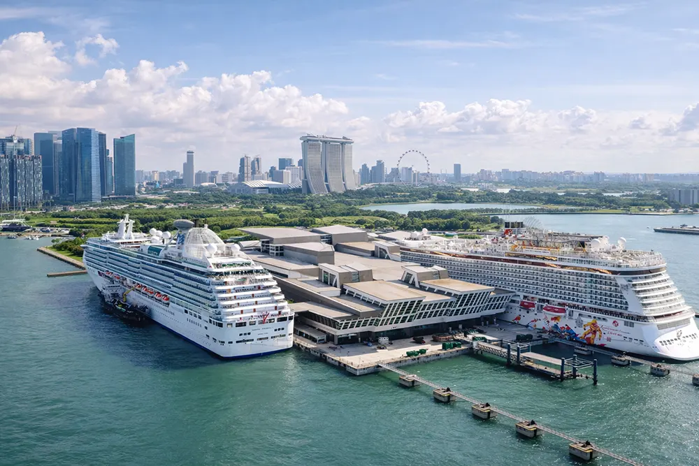 Marina Bay Cruise Centre Singapore exterior
