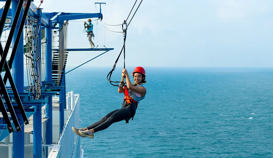 ocean zipline
