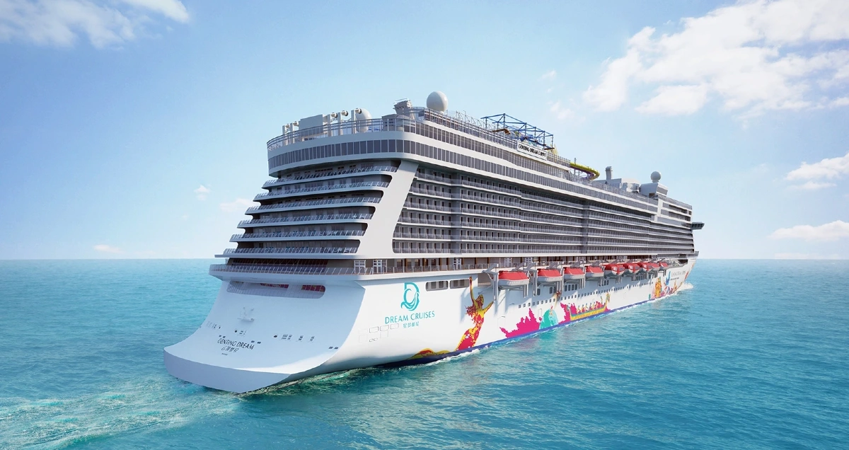 Genting Dream sailing from Singapore