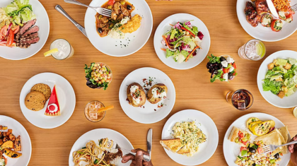 Windjammer Marketplace buffet dining on Royal Caribbean Cruise with international cuisine options