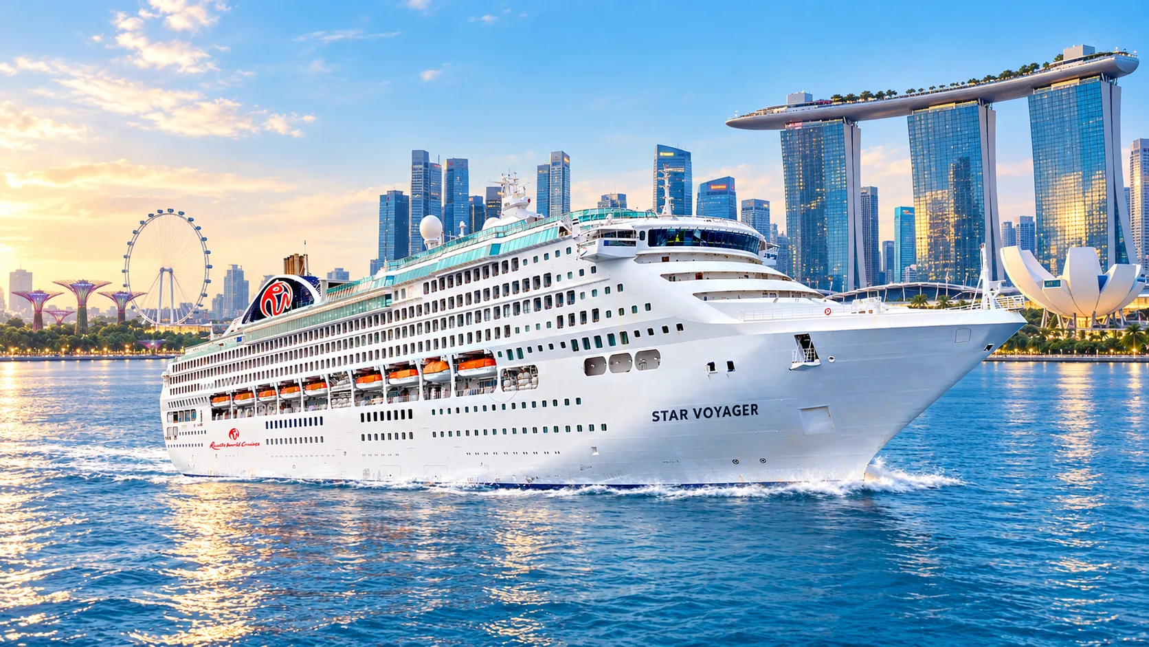 Star Voyager cruise ship sailing from Singapore