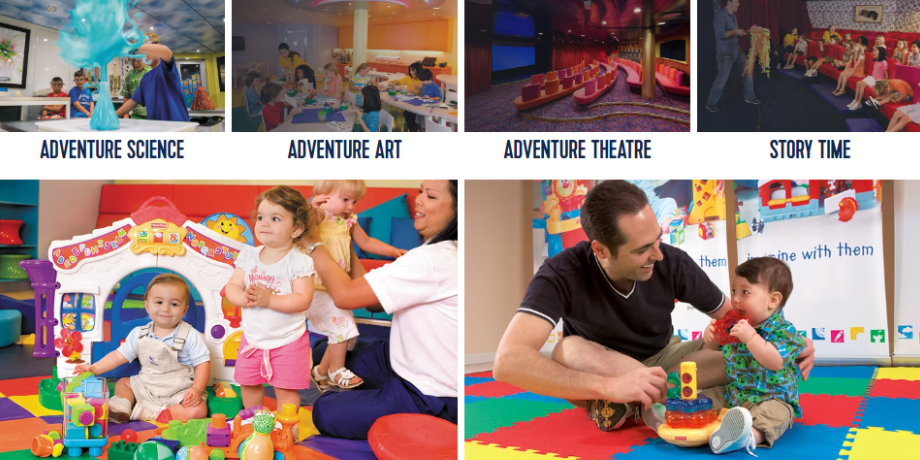 Adventure Ocean youth program with toddlers, art, science, theater and story time onboard Ovation of the Seas Adventure Ocean youth program with toddlers, art, science, theater and story time onboard Ovation of the Seas