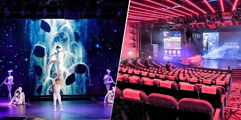 Live performance and Zodiac Theatre experience on Genting Dream Cruise