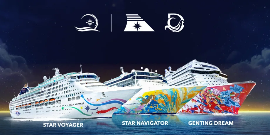 Genting Dream (Dream Cruises), Star Voyager (StarCruises), Star Navigator (StarCruises)